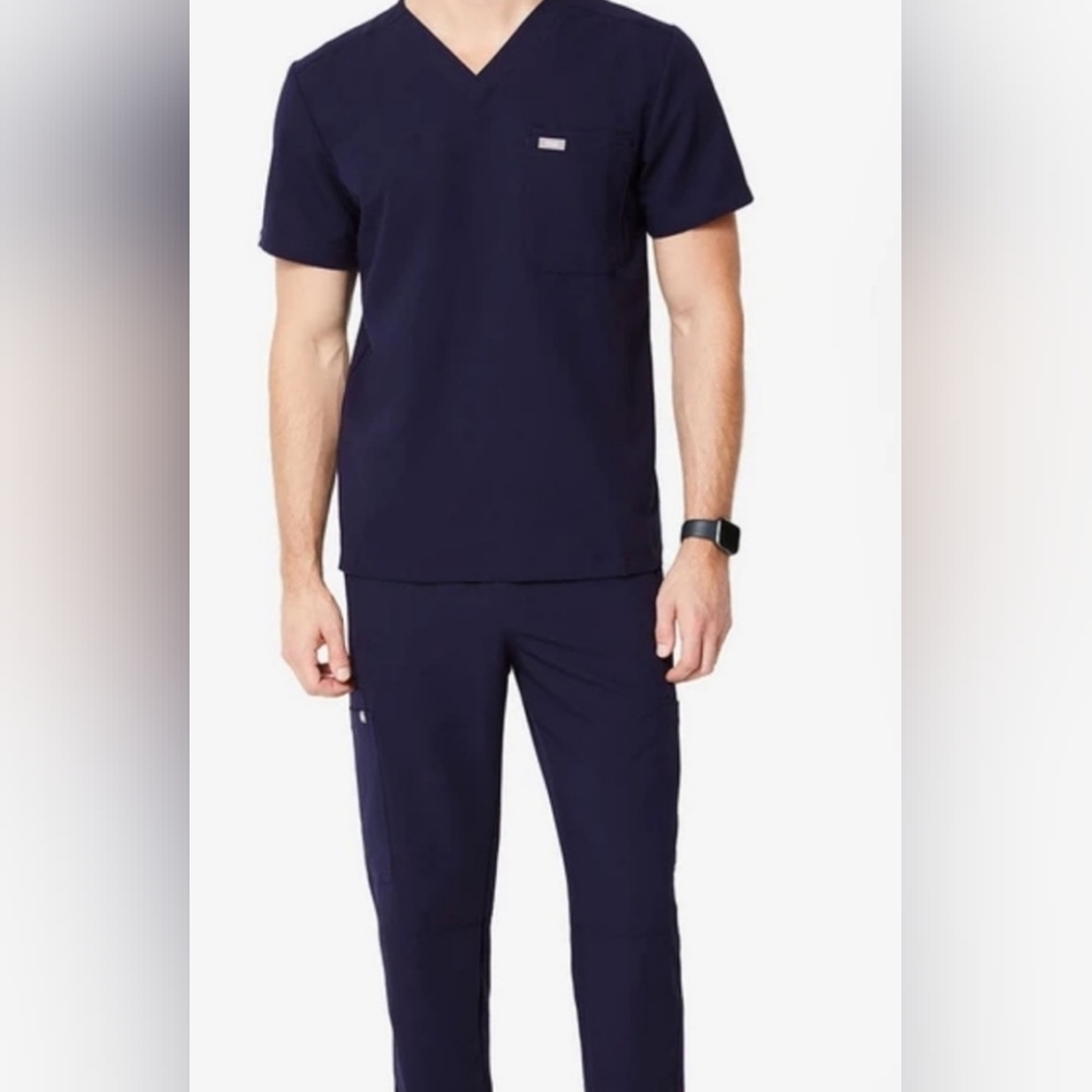 NWT Figs Scrub Set Men's Navy